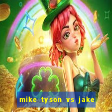 mike tyson vs jake paul assistir online